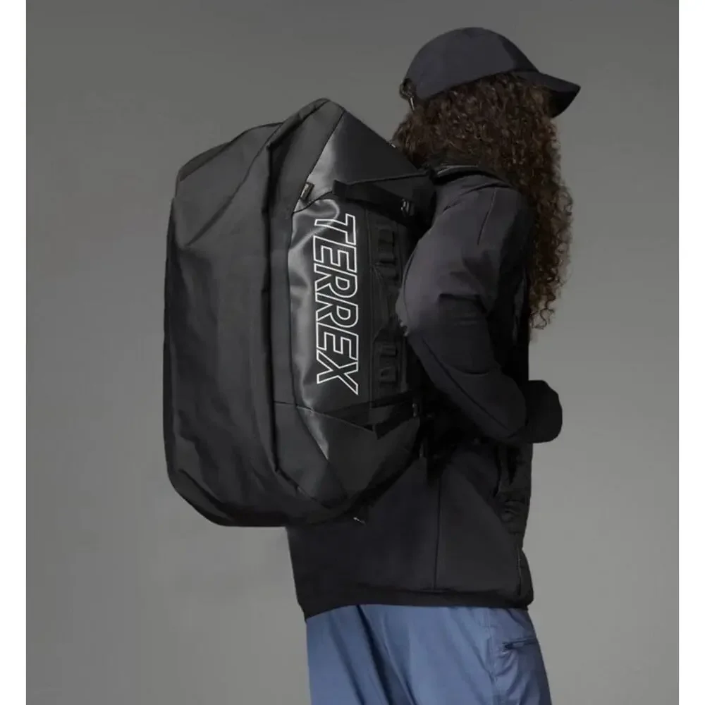 Adidas TERREX Rain.Rdy Expedition Duffel Bag Black Small 50L IN8327 NEW